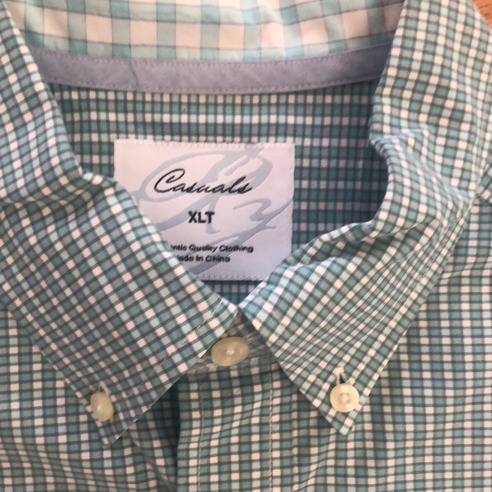 Roundtree & Yorke Casuals Long Sleeve Button Down - Picture 2 of 5